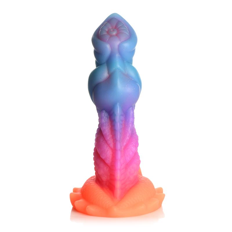 CREATURE COCKS - AQUA-COCK DILDO BRILLA EN LA OSCURIDAD SILICONA