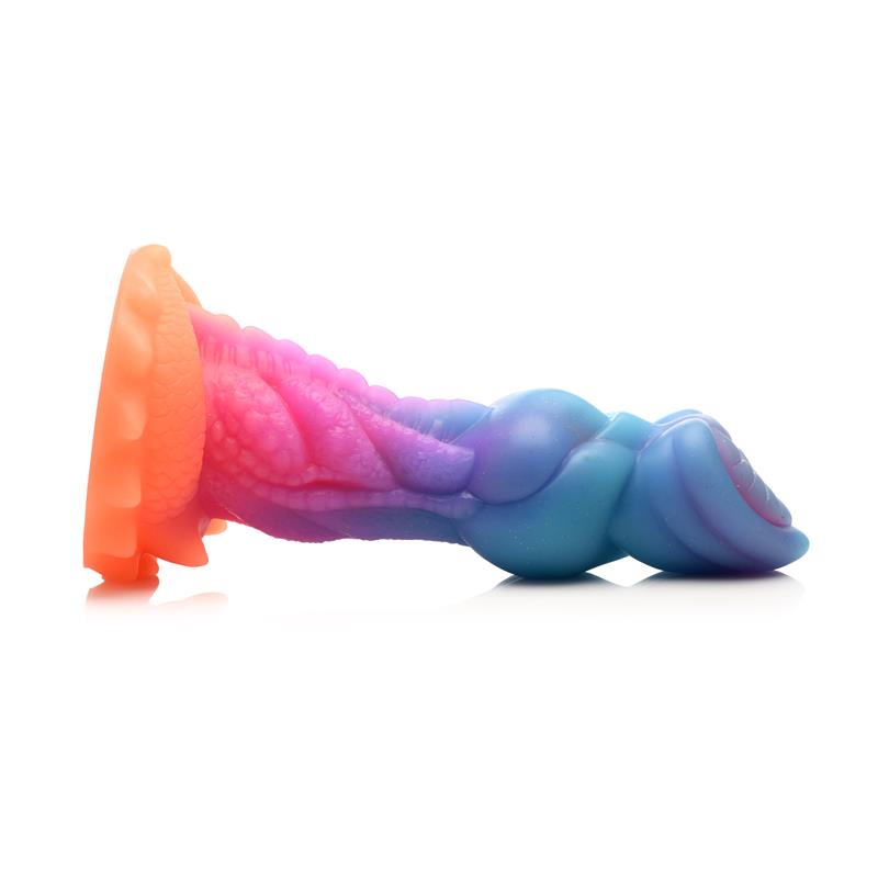 CREATURE COCKS - AQUA-COCK DILDO BRILLA EN LA OSCURIDAD SILICONA