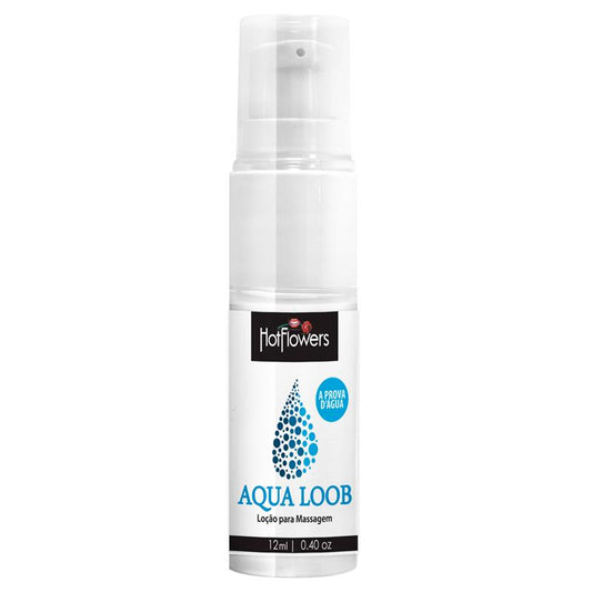 HOT FLOWERS - AQUA LOOB LUBRICANTE SENSACIÓN FRÍO 12 ML