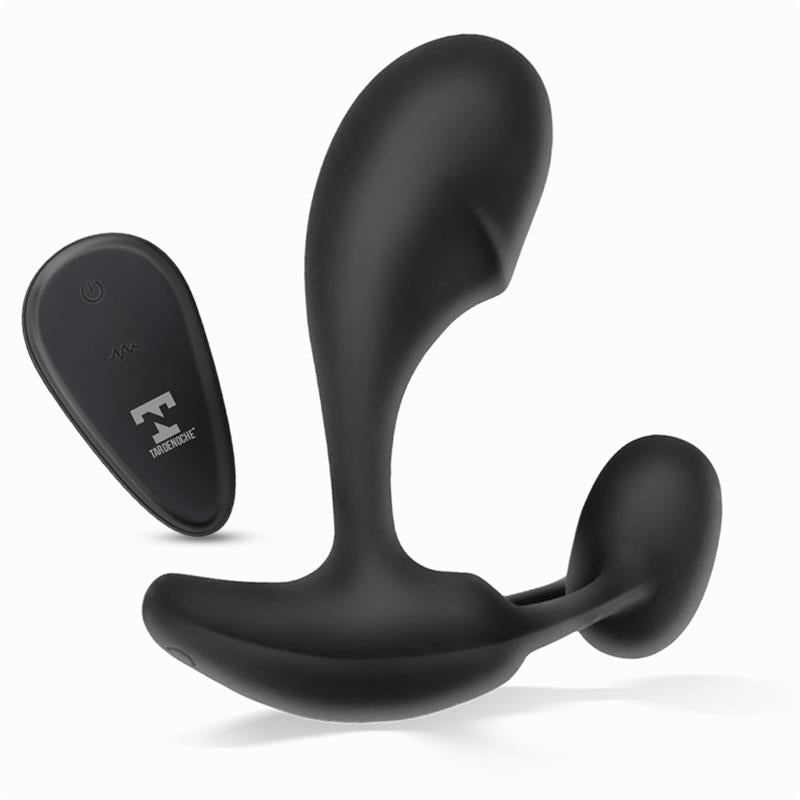 TARDENOCHE - AQUEN ESTIMULADOR PROSTÁTICO Y PERINEO CONTROL REMOTO SILICONA LÍQUIDA USB MAGNÉTICO