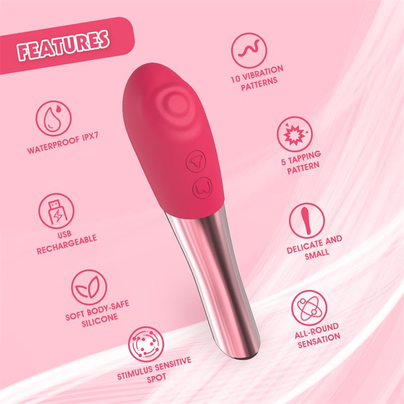 CHISA - ARDOR VIBRADOR CON TAPPING