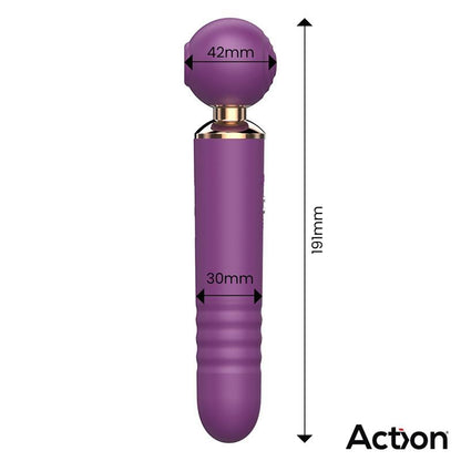 ACTION - ARION MASAJEADOR CON SUCCIÓN, THRUSTING Y PULSACIÓN