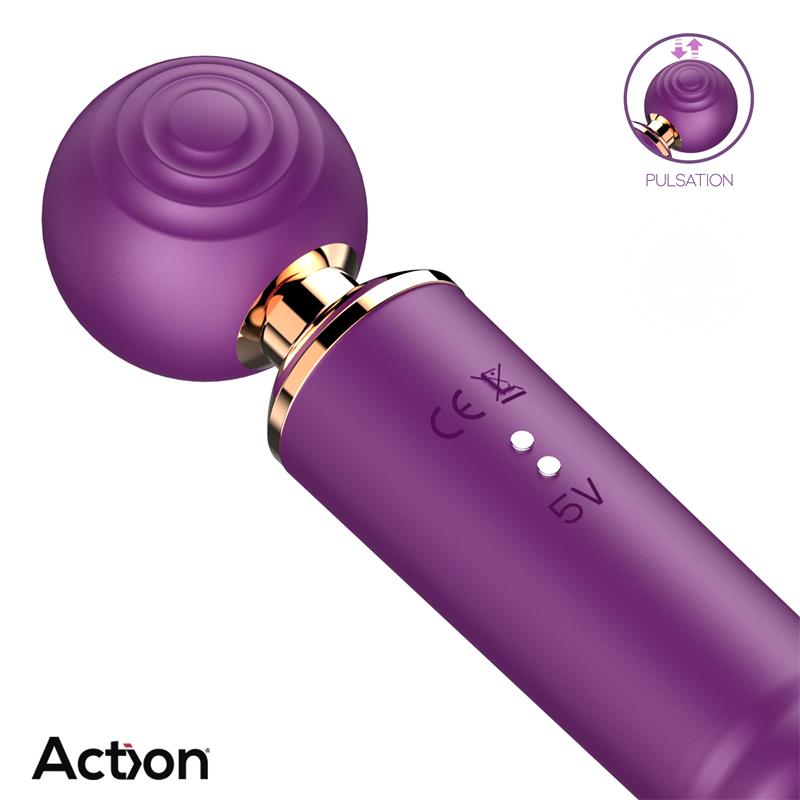 ACTION - ARION MASAJEADOR CON SUCCIÓN, THRUSTING Y PULSACIÓN