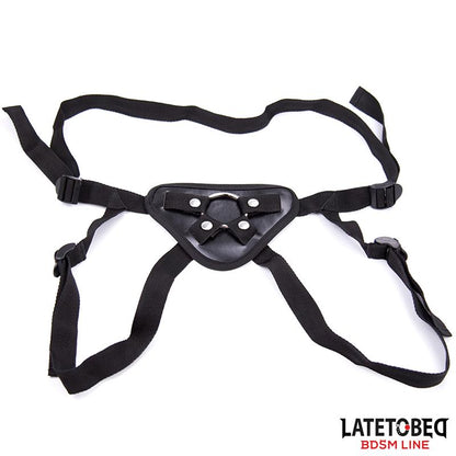LATETOBED BDSM LINE - ARNÉS AJUSTABLE CON ARO METÁLICO
