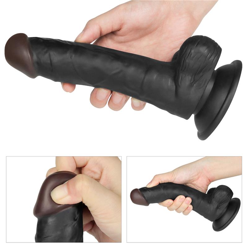 LOVETOY - ARNÉS AJUSTABLE CON DILDO 10 FUNCIONES 7.5