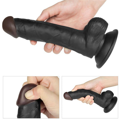 LOVETOY - ARNÉS AJUSTABLE CON DILDO 10 FUNCIONES 7.5