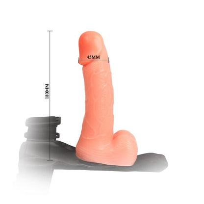 BAILE - ARNÉS AJUSTABLE CON DILDO 18 CM