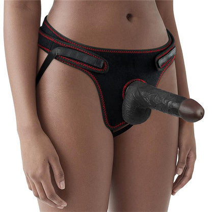 LOVETOY - ARNÉS AJUSTABLE CON DILDO 7.0