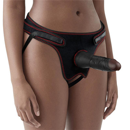 LOVETOY - ARNÉS AJUSTABLE CON DILDO 7.5