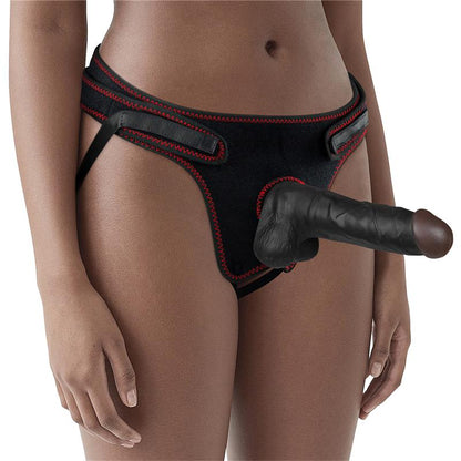 LOVETOY - ARNÉS AJUSTABLE CON DILDO 7.5