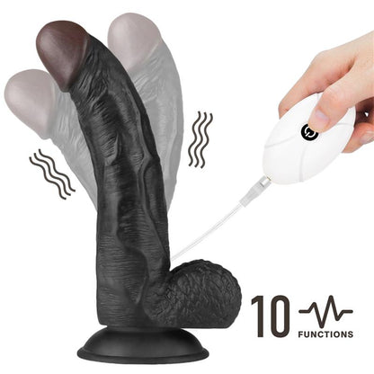 LOVETOY - ARNÉS AJUSTABLE CON DILDO 8.5 10 FUNCIONES