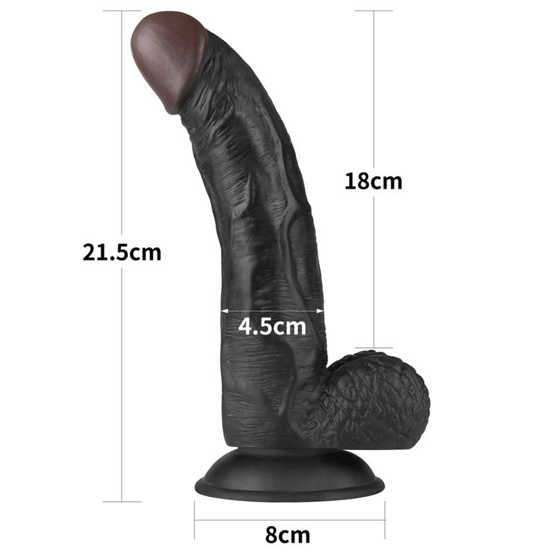 LOVETOY - ARNÉS AJUSTABLE CON DILDO 8.5