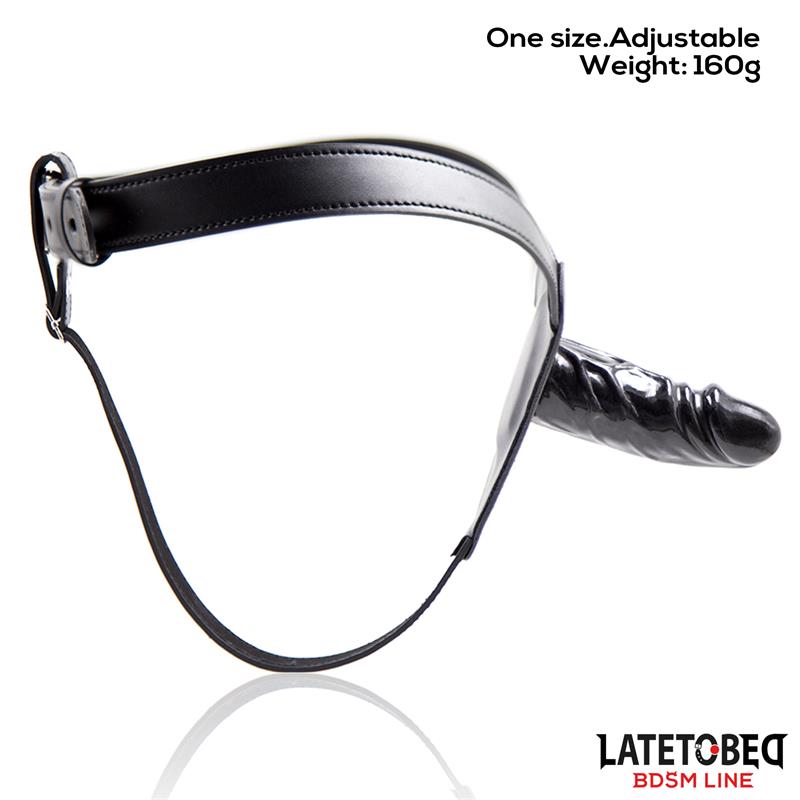 LATETOBED BDSM LINE - ARNÉS AJUSTABLE CON DILDO SEMI REALISTA