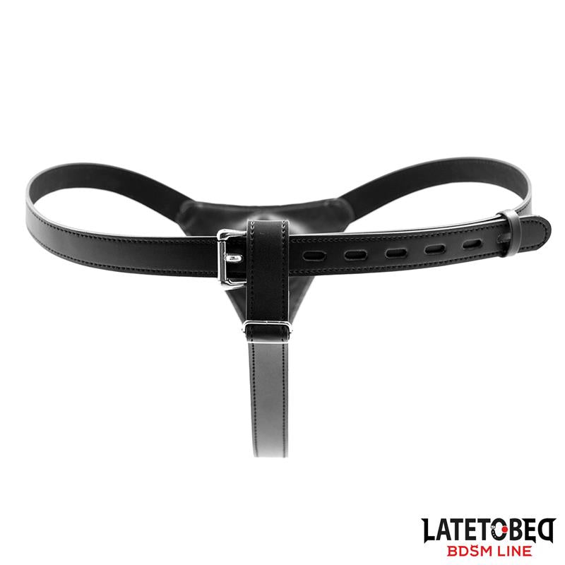 LATETOBED BDSM LINE - ARNÉS AJUSTABLE CON DILDO SEMI REALISTA