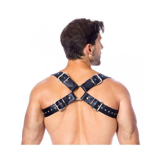 BONDAGE PLAY - ARNÉS AJUSTABLE DE CUERO