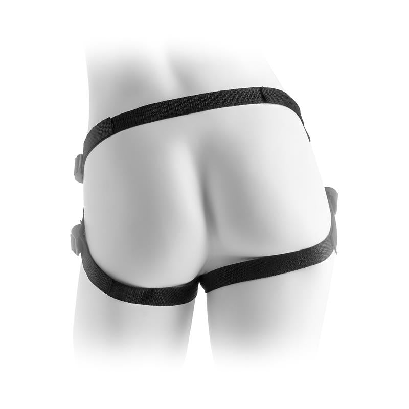 FETISH FANTASY HARNESS - ARNÉS CON BALA VIBRADORA NEGRO