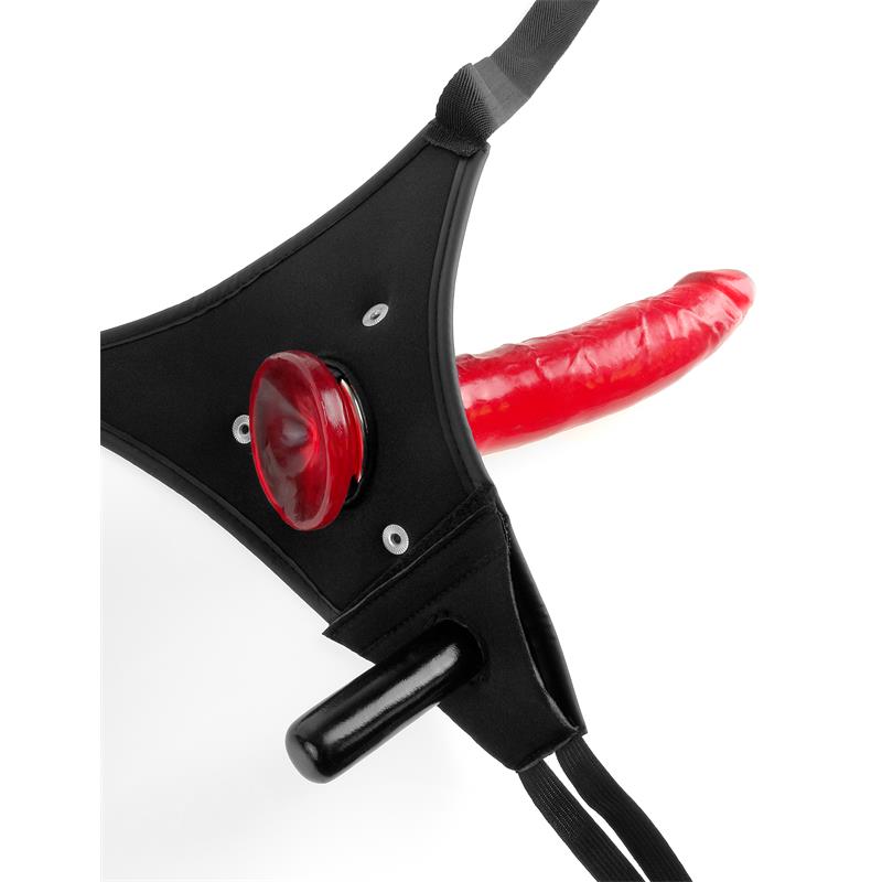 FETISH FANTASY HARNESS - ARNÉS CON BALA VIBRADORA Y CONTROL REMOTO