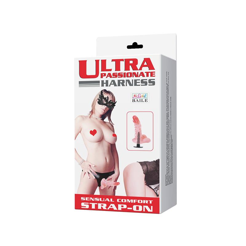 BAILE - ARNÉS CON DILDO 15 CM