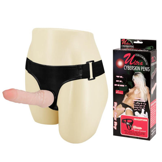BAILE - ARNÉS CON DILDO 16,7 CM
