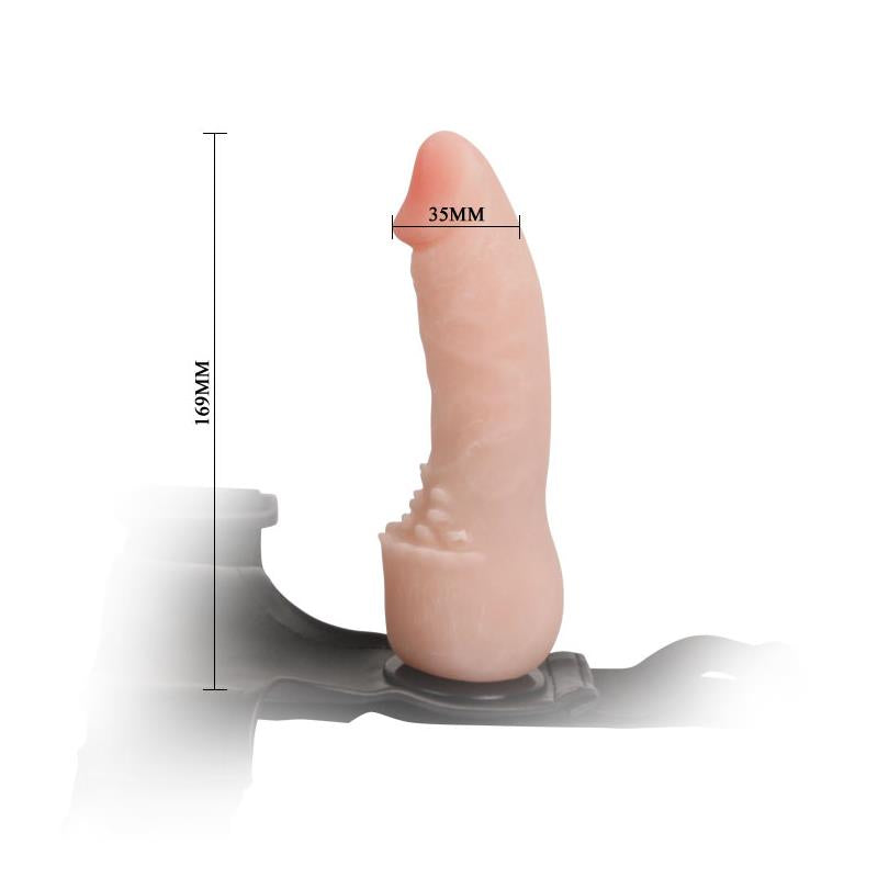 BAILE - ARNÉS CON DILDO 16,7 CM