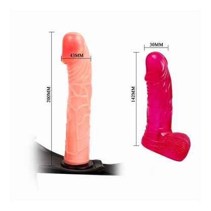 BAILE - ARNÉS CON DILDO 20 CM