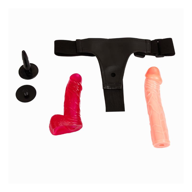 BAILE - ARNÉS CON DILDO 20 CM