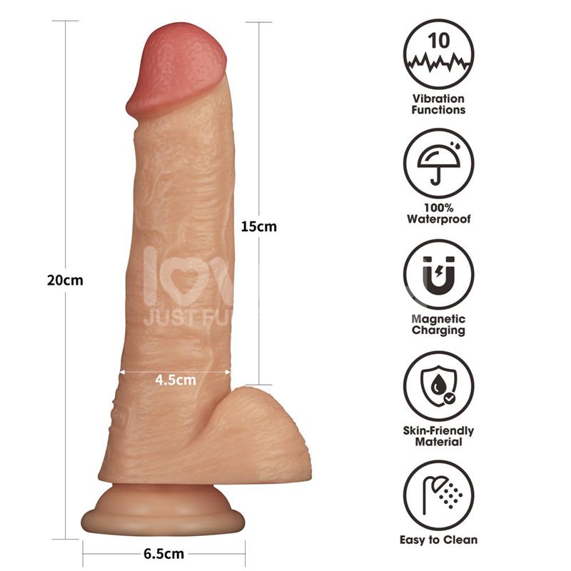 LOVETOY - ARNÉS CON DILDO CON VIBRACIÓN 8
