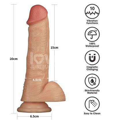 LOVETOY - ARNÉS CON DILDO CON VIBRACIÓN 8