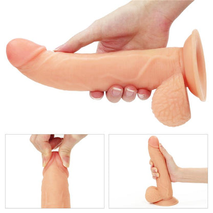 LOVETOY - ARNÉS CON DILDO CON VIBRACIÓN Y CONTROL REMOTO 8.5