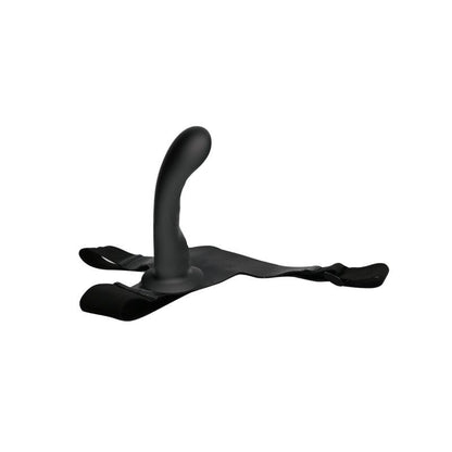 BAILE - ARNÉS CON DILDO DE SILICONA NEGRO