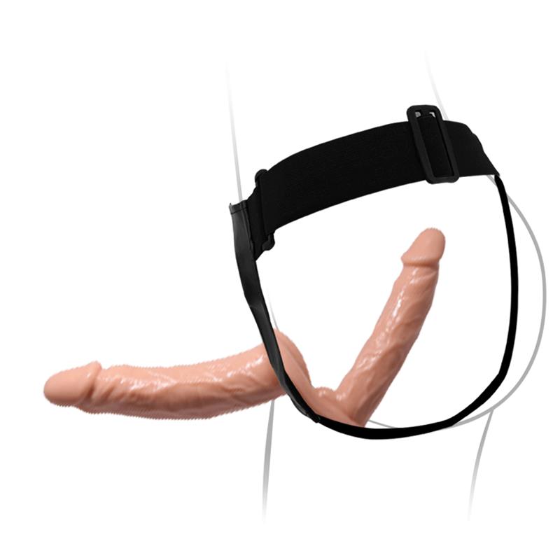 PRETTYLOVE - ARNÉS CON DILDO DOBLE 7.1 + 5.9