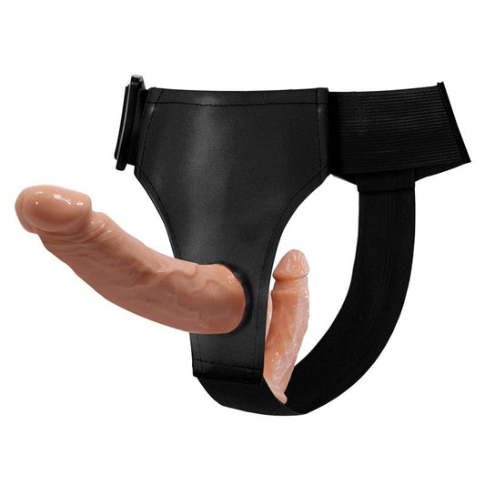 BAILE - ARNÉS CON DILDO DOBLE REALISTA