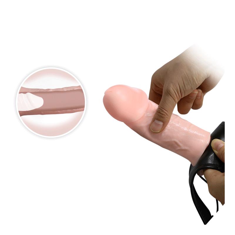 BAILE - ARNÉS CON DILDO HUECO 16 CM