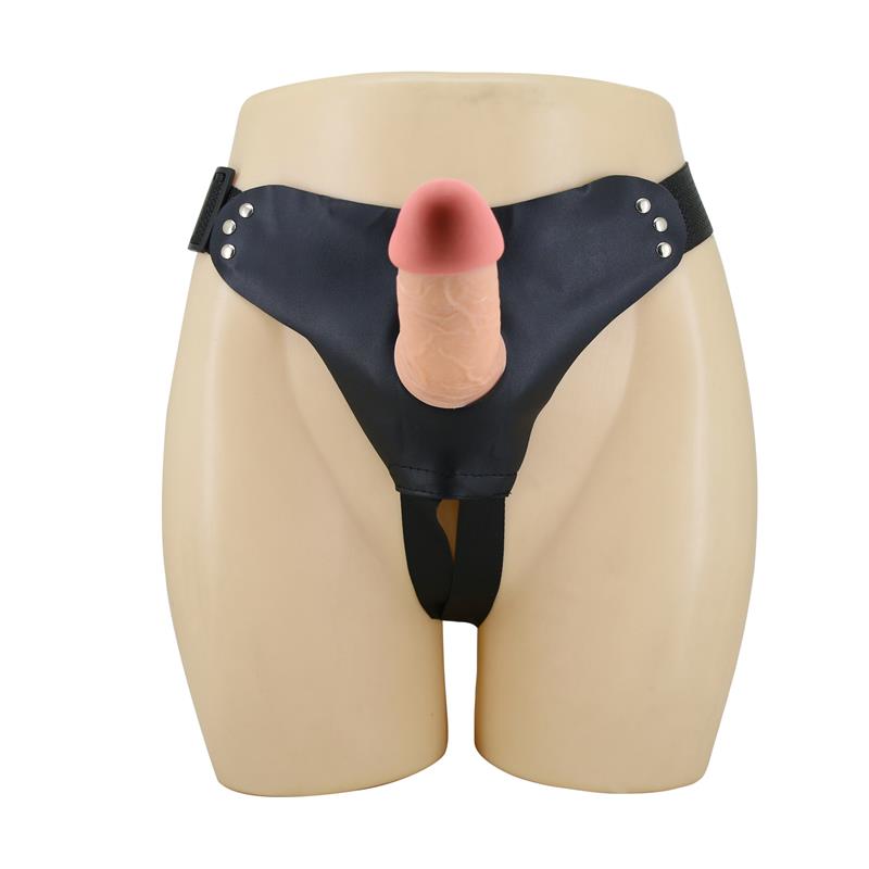 PRETTYLOVE - ARNÉS CON DILDO HUECO 19 CM MAVIS