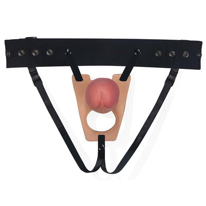 LOVETOY - ARNÉS CON DILDO HUECO AJUSTABLE 8.5
