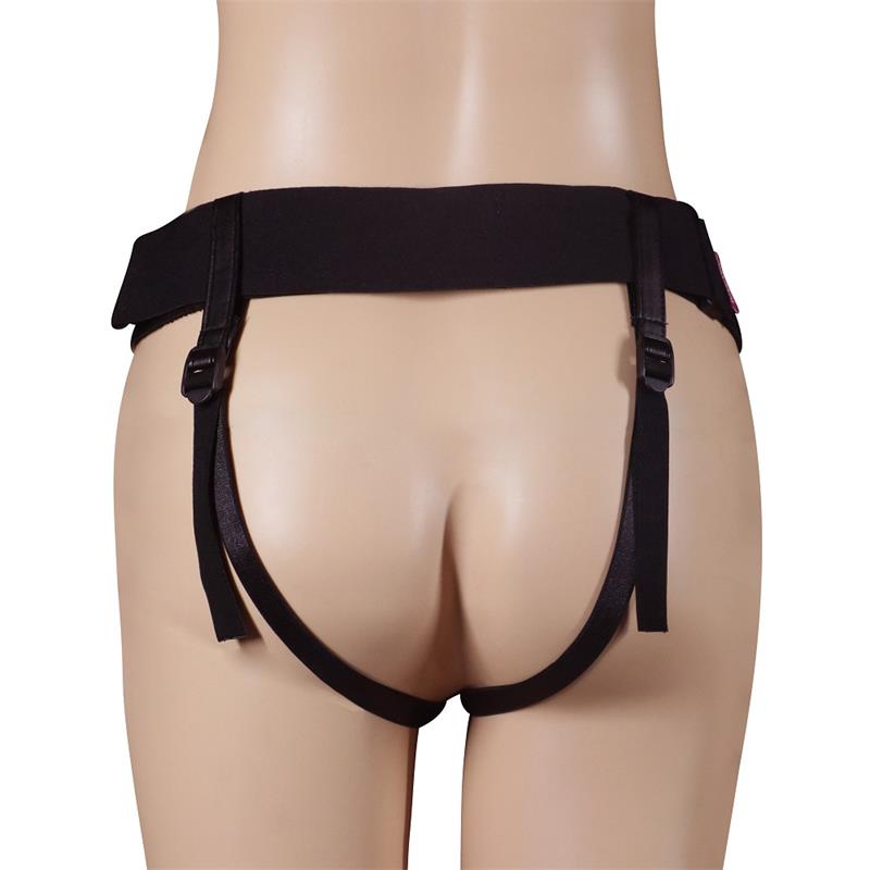 LOVETOY - ARNÉS CON DILDO HUECO AJUSTABLE 8.5