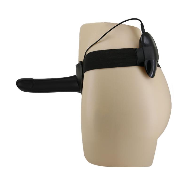 PRETTYLOVE - ARNÉS CON DILDO HUECO CON VIBRACIÓN VITO