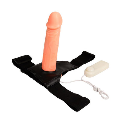 BAILE - ARNÉS CON DILDO HUECO JESSICA 18 CM