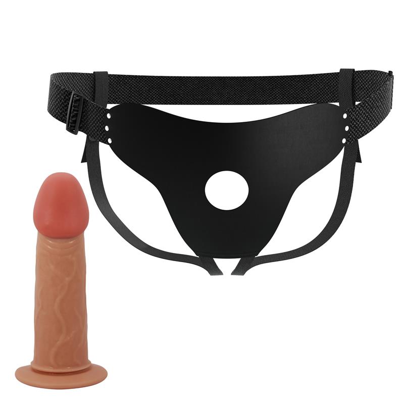 PRETTYLOVE - ARNÉS CON DILDO HUECO STARK