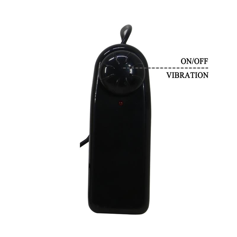 PRETTYLOVE - ARNÉS CON DILDO HUECO Y VIBRACIÓN 7.4 MAVION