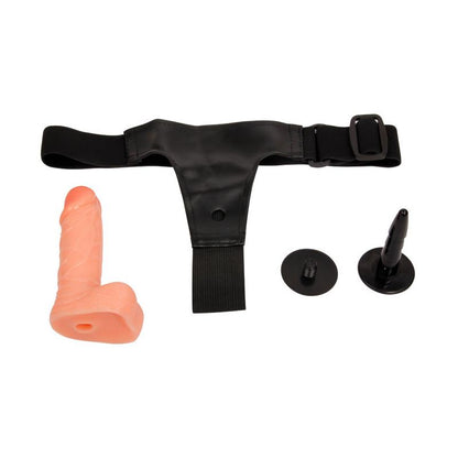 BAILE - ARNÉS CON DILDO REALISTA NATURAL 15 CM