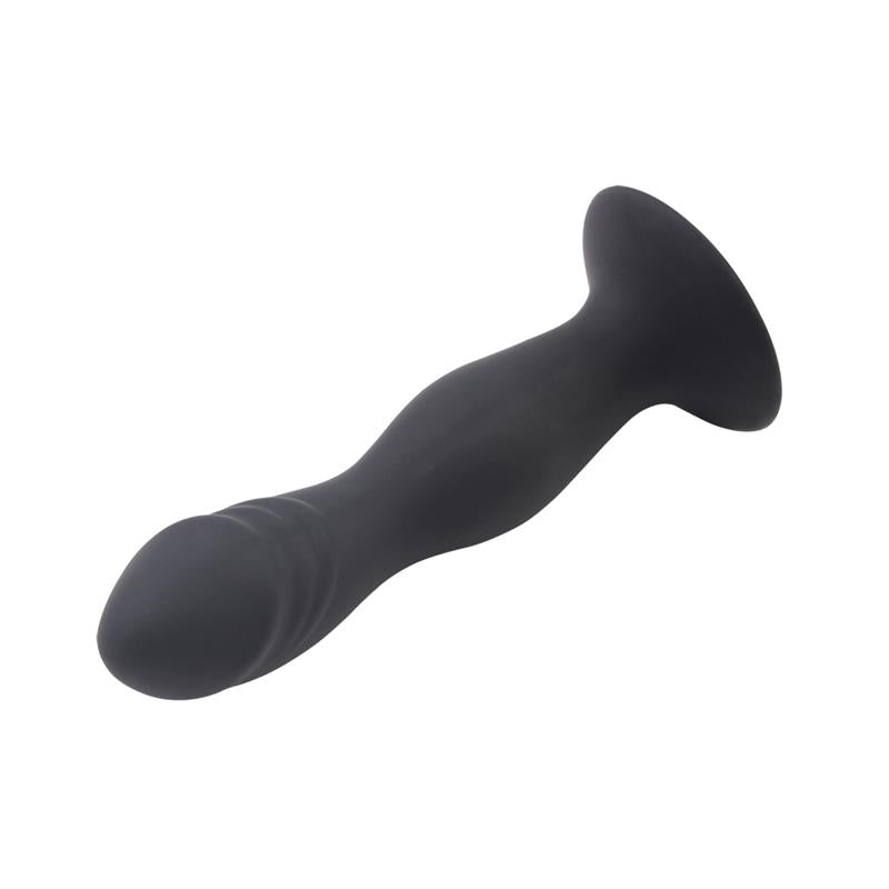 CHISA - ARNÉS CON DILDO RUMPY SILICONA NEGRO
