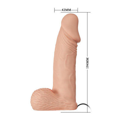 BAILE - ARNÉS CON DILDO Y VIBRACIÓN 7.6