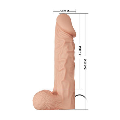 BAILE - ARNÉS CON DILDO Y VIBRACIÓN 9.4
