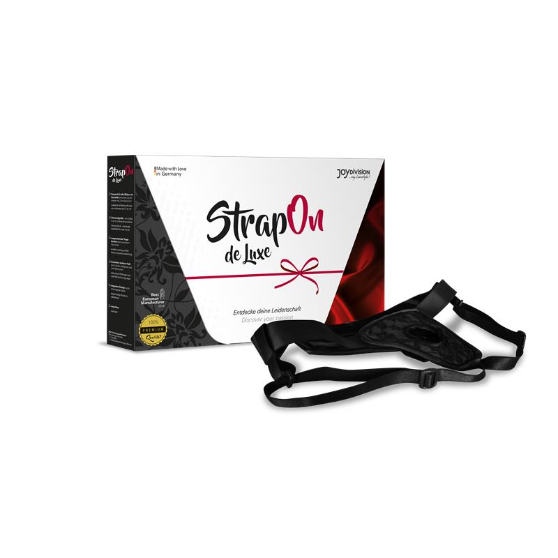 JOYDIVISION - ARNÉS DE LUXE SIN ESPALDA NEGRO S - XL