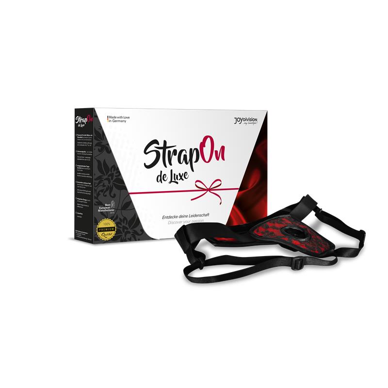 JOYDIVISION - ARNÉS DE LUXE SIN ESPALDA ROJO S - XL