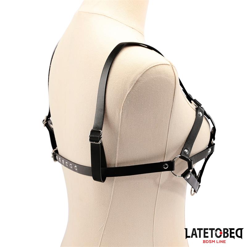 LATETOBED BDSM LINE - ARNÉS DE PECHO AJUSTABLE