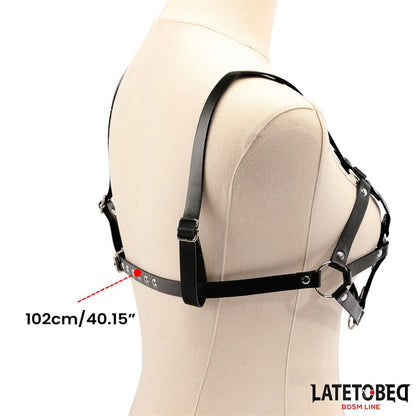 LATETOBED BDSM LINE - ARNÉS DE PECHO AJUSTABLE