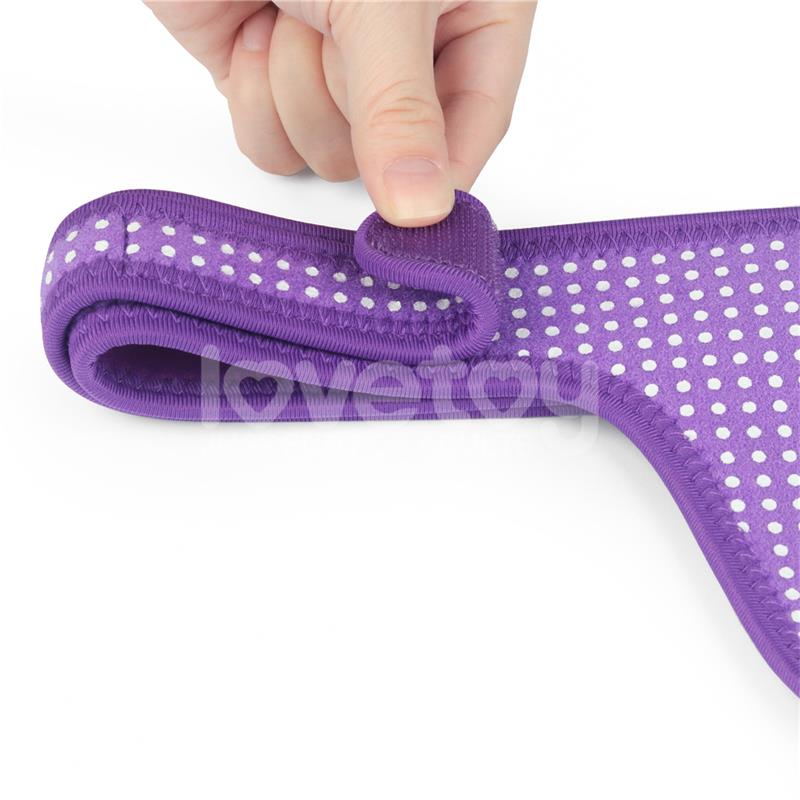 LOVETOY - ARNÉS EASY STRAP ON HARNESS POLKA DOTS PÚRPURA
