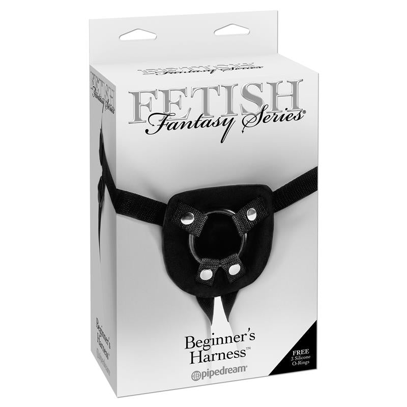 FETISH FANTASY HARNESS - ARNÉS PARA PRINCIPIANTES NEGRO